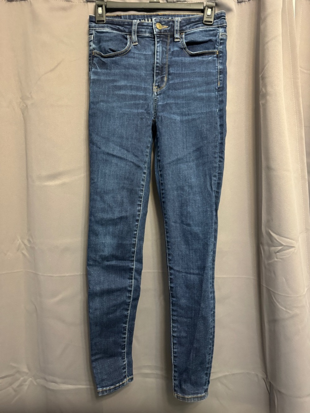 American Eagle Outfitters Women's Dark Blue Skinny Jeggings
